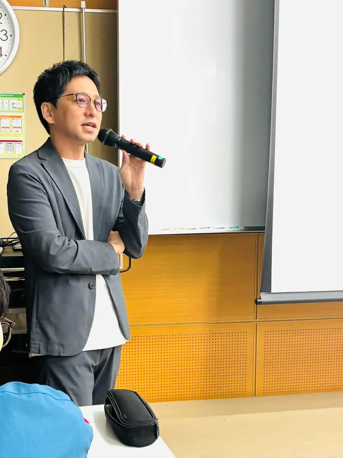 R8 9/10 青梅看護専門学校にて2年生の口腔疾患の講義を...